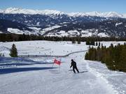 Permanent race track at slope 3
