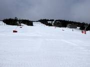 Practice area at the Teleski du Sommet