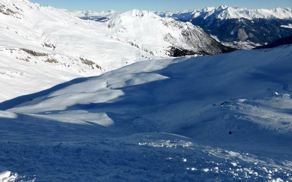 Ski resorts for advanced skiers and freeriding Savognin Bivio Albula – Advanced skiers, freeriders Savognin