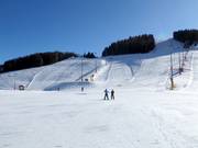 View of the race track and slopes No. 4 and No. 3