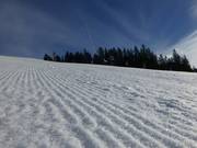 Freshly groomed slope in Kleinarl