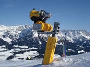 High-performance snow cannon in the SkiWelt Wilder Kaiser-Brixental