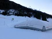 Air cushions at the Planberg and Wiesen lifts