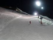 Night skiing