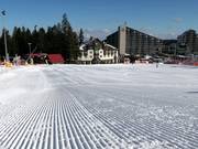 Very good slope grooming in Borovets