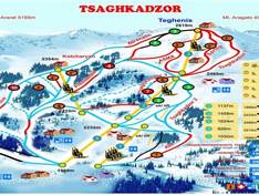 Trail map Tsaghkadzor