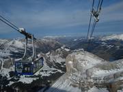 Cabane-Glacier 3000 - 125pers. Aerial tramway/Reversible ropeway