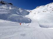 Difficult slope Kelle at Gornergrat