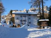 Rifugio Negritella in the heart of the ski area