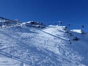 Ski route 15 Start Herrenabfahrt