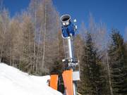 High-performance snow cannon