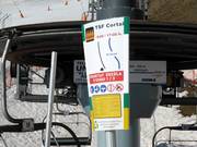 Information at the lifts