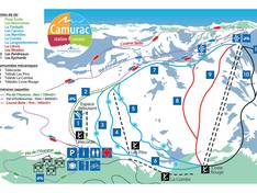 Trail map Camurac