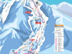 Trail map Hachikogen/Hachi Kita Kogen