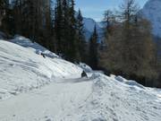 3.5 km toboggan run Prui-Ftan