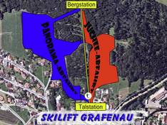 Trail map Grafenau