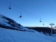 The 2-person chairlift up to the Savin Kuk