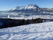 Ungroomed off-piste slopes in St. Johann in Tirol