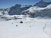 Black slope 10 to the mid-station