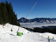Snow lances in Ofterschwang