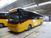 Environmentally friendly arrival with the PostAuto from Visp