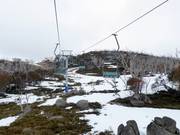 Carpark Double Chair - 2pers. Chairlift (fixed-grip)