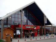 Entrance to the ski hall