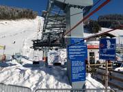 Monte Popolo I (Reitlehenbahn) - 2pers. Chairlift (fixed-grip)