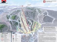 Trail map Black Mountain – Rumford