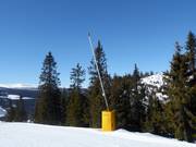 Snow lance in Kvitfjell