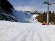 Very good slope at the 4-seater chairlift