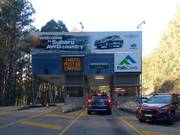 Toll station Howman’s Gap on the way to the Falls Creek ski resort