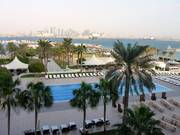 View from the Marriott Hotel Doha of the city