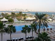 View from the Marriott Hotel Doha of the city