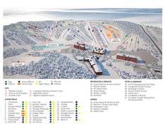 Trail map Horseshoe Resort