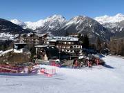 Ciuk in the middle of the ski area