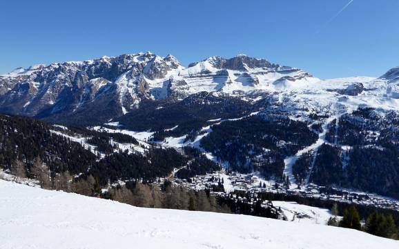 Highest ski resort in the Brenta Group – ski resort Madonna di Campiglio/Pinzolo/Folgàrida/Marilleva
