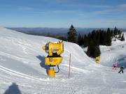 High-performance snow cannon in Jahorina