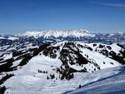 View of the Wilder Kaiser from the Steinbergkogel