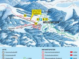 Trail map Weissbriach (Gitschtal)