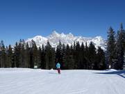 Slopes in front of the Dachstein massif