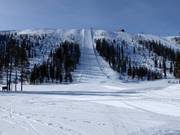 Difficult slope Väggen in Hundfjället