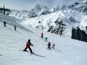 Children's ski course in Sulden
