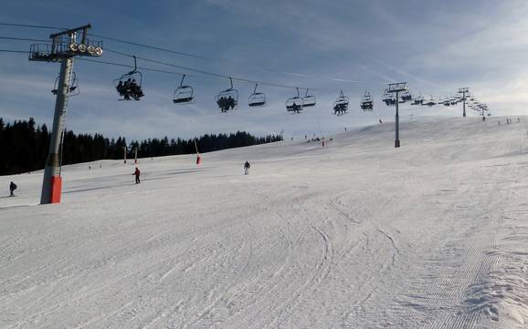 Val d'Illiez: size of the ski resorts – Size Les Portes du Soleil – Morzine/Avoriaz/Les Gets/Châtel/Morgins/Champéry