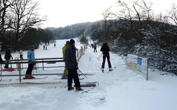 Ski lifts Ansbach – Ski lifts Hesselberg