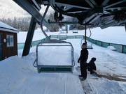 Very friendly staff at the ski lifts