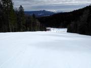 Very well-groomed slopes in the Babin Do ski area