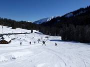Practice area at the Gaisbühllift at the valley station