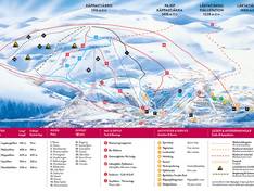 Trail map Fjällby – Björkliden