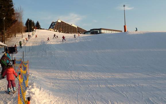 Ski resorts for beginners in Vogtland County – Beginners Schöneck (Skiwelt)